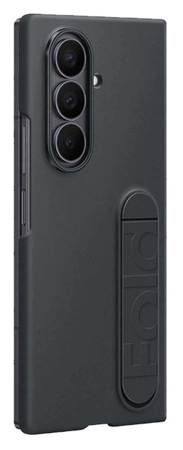 Origineel Samsung Galaxy Z Fold 7 Hoesje Silicone Case Back Cover Zwart afbeelding 2