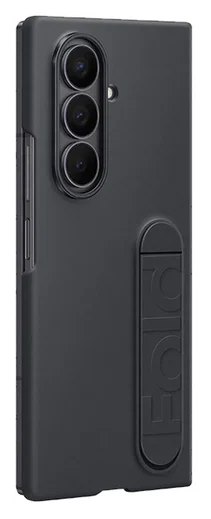 Origineel Samsung Galaxy Z Fold 7 Hoesje Silicone Case Back Cover Zwart afbeelding 2