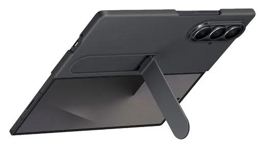 Origineel Samsung Galaxy Z Fold 7 Hoesje Silicone Case Back Cover Zwart afbeelding 3