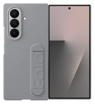 Origineel Samsung Galaxy Z Fold 7 Hoesje Silicone Case Back Cover Grijs