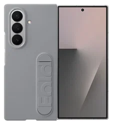 Origineel Samsung Galaxy Z Fold 7 Hoesje Silicone Case Back Cover Grijs afbeelding