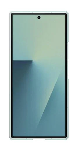 Origineel Samsung Galaxy Z Fold 7 Hoesje Silicone Case Back Cover Mint Groen afbeelding 5