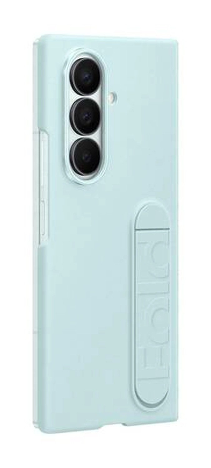 Origineel Samsung Galaxy Z Fold 7 Hoesje Silicone Case Back Cover Mint Groen afbeelding 3