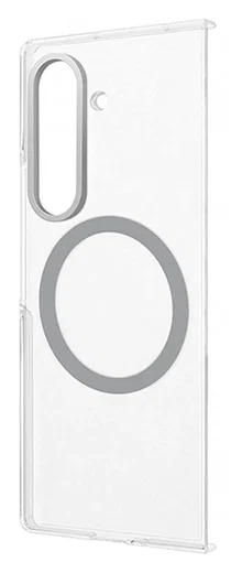Origineel Samsung Galaxy Z Fold 7 Hoesje Clear Magnet Case Transparant afbeelding 3