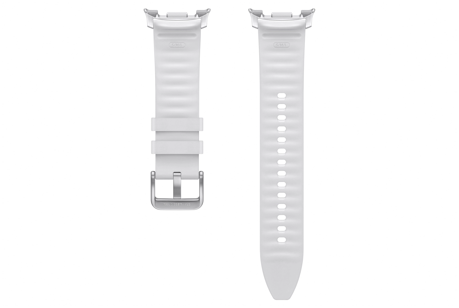 Origineel Samsung Galaxy Watch 8 Bandje Hybrid (S/M/L) Wit afbeelding 2