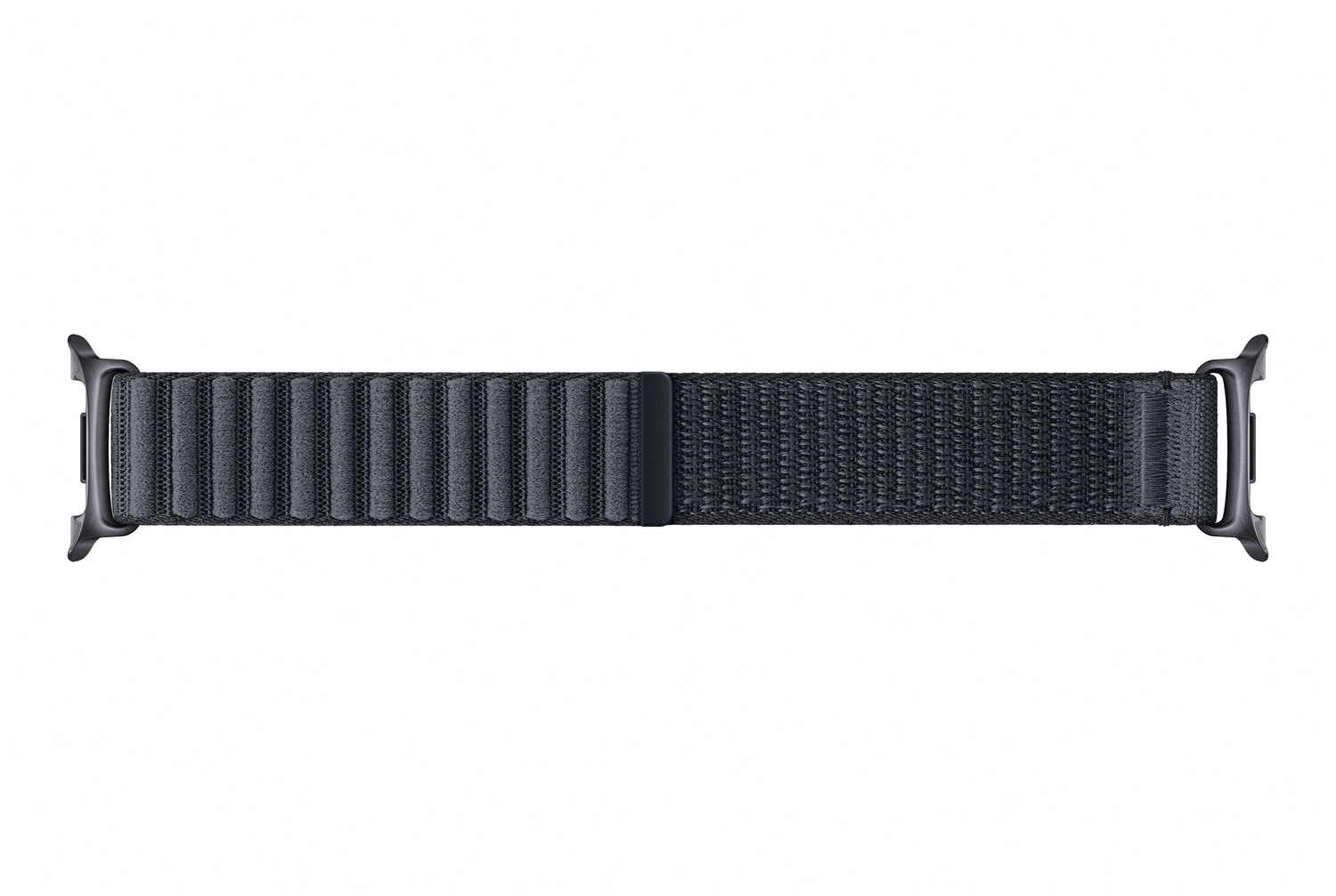 Origineel Samsung Galaxy Watch 8 Bandje Fabric (S/M) Graphite afbeelding 2