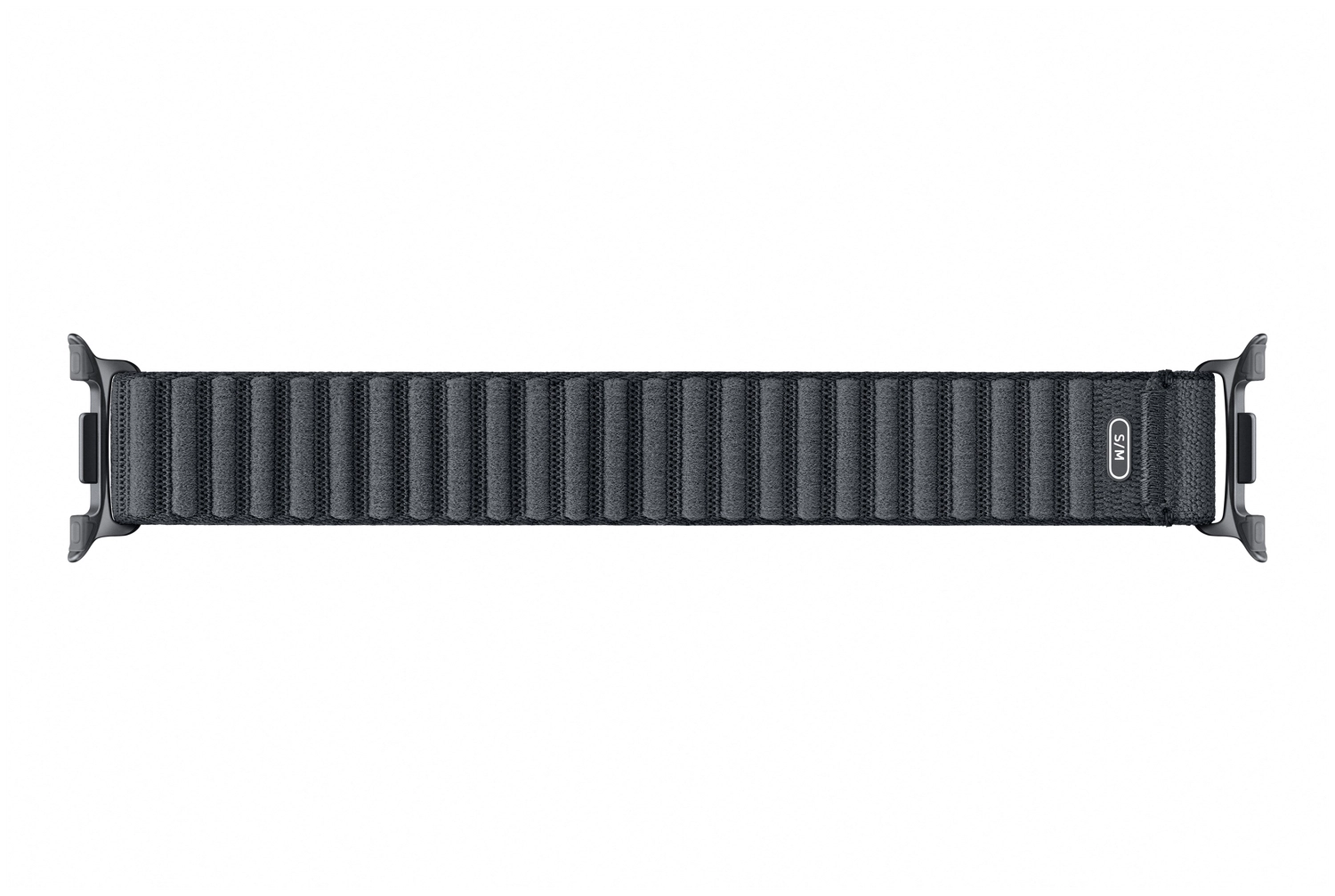 Origineel Samsung Galaxy Watch 8 Bandje Fabric (S/M) Graphite afbeelding 3