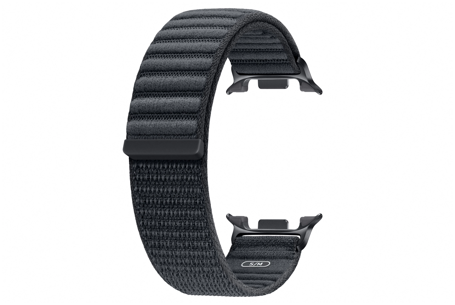 Origineel Samsung Galaxy Watch 8 Bandje Fabric (S/M) Graphite afbeelding 1