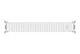 Origineel Samsung Galaxy Watch 8 Bandje Fabric (S/M) Wit afbeelding 3