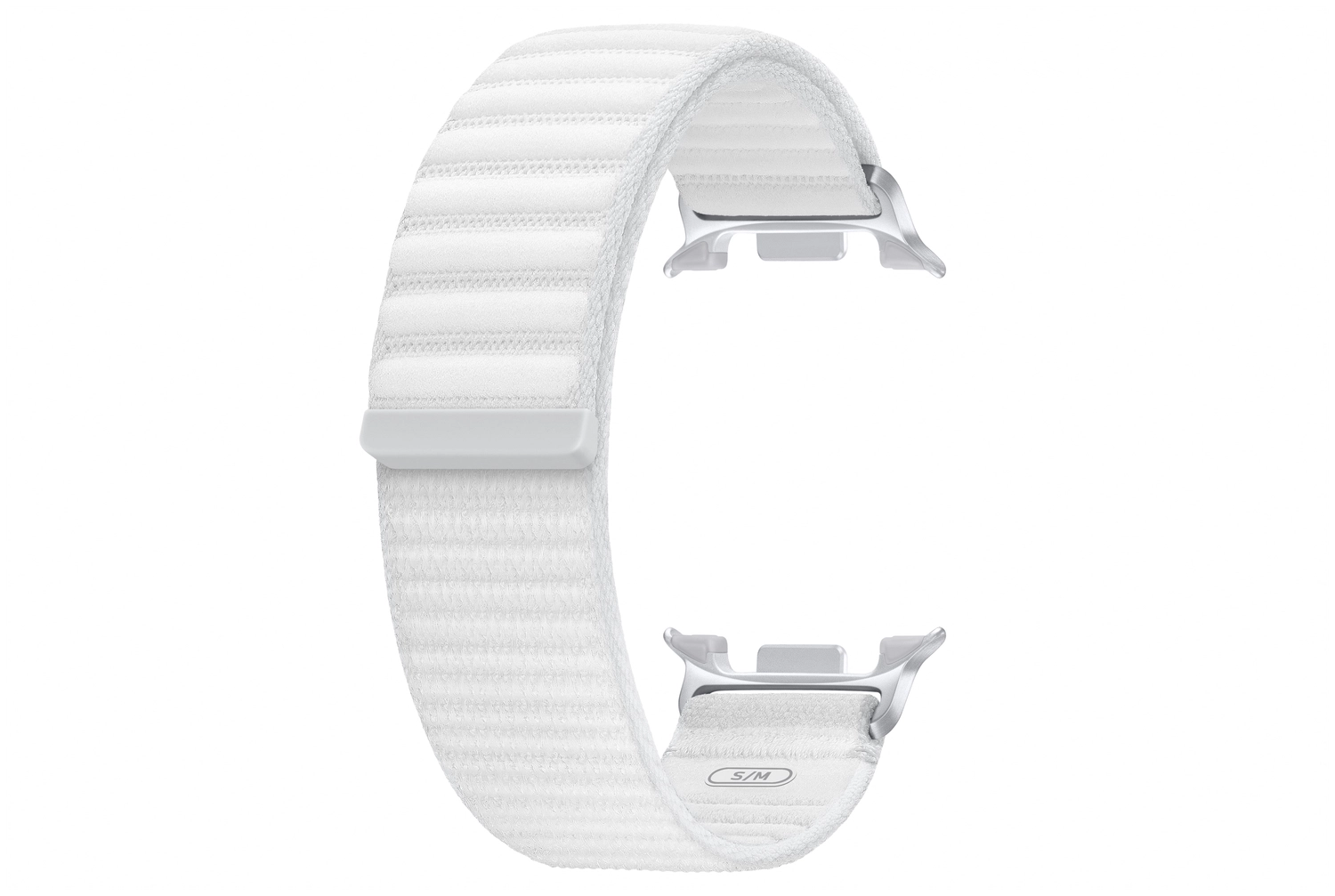 Origineel Samsung Galaxy Watch 8 Bandje Fabric (S/M) Wit afbeelding 1