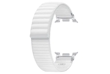 Origineel Samsung Galaxy Watch 8 Bandje Fabric (S/M) Wit