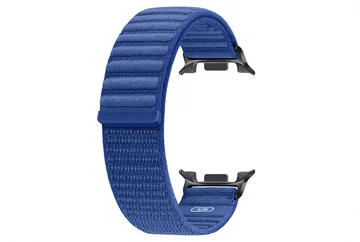 Origineel Samsung Galaxy Watch 8 Bandje Fabric (S/M) Blauw
