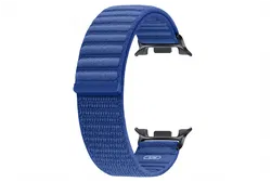 Origineel Samsung Galaxy Watch 8 Bandje Fabric (S/M) Blauw afbeelding