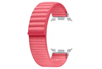 Origineel Samsung Galaxy Watch 8 Bandje Fabric (S/M) Rood