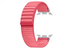 Origineel Samsung Galaxy Watch 8 Bandje Fabric (S/M) Rood afbeelding