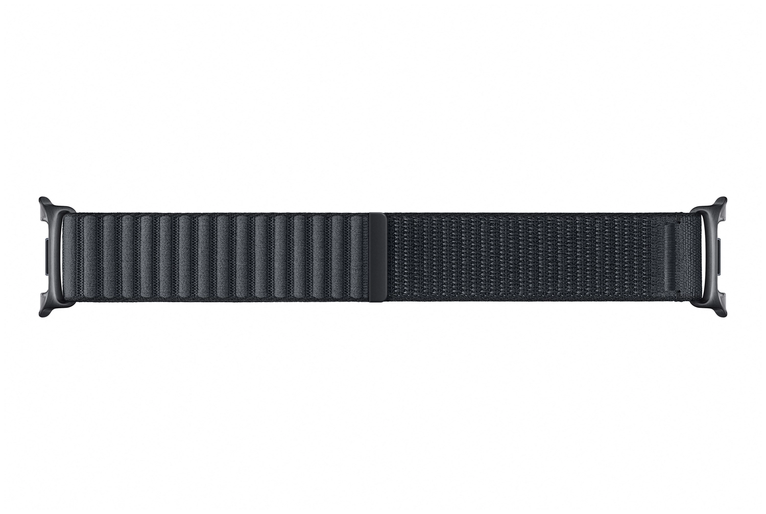 Origineel Samsung Galaxy Watch 8 Bandje Fabric (M/L) Graphite afbeelding 2