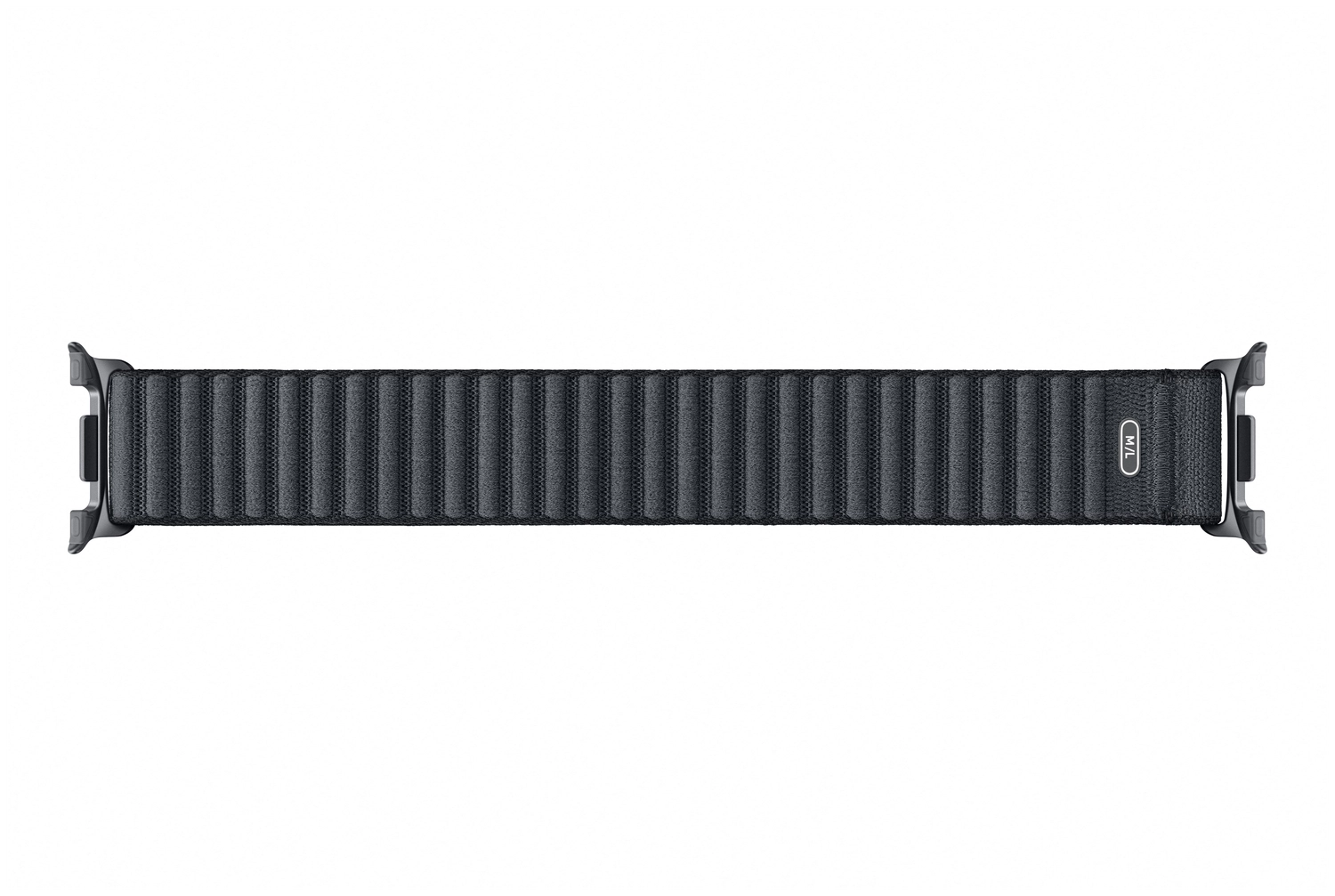 Origineel Samsung Galaxy Watch 8 Bandje Fabric (M/L) Graphite afbeelding 3