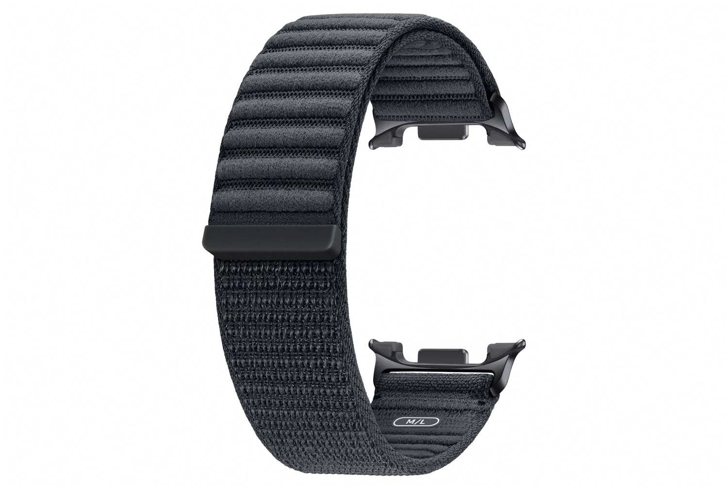 Origineel Samsung Galaxy Watch 8 Bandje Fabric (M/L) Graphite afbeelding 1