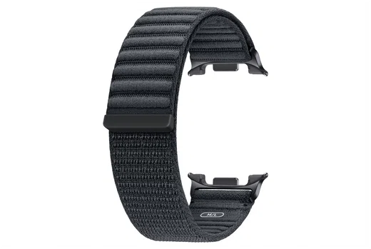 Origineel Samsung Galaxy Watch 8 Bandje Fabric (M/L) Graphite afbeelding 1
