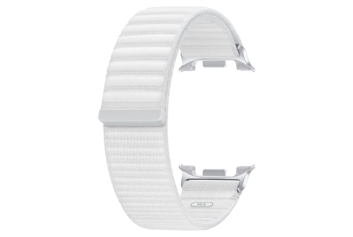 Origineel Samsung Galaxy Watch 8 Bandje Fabric (M/L) Wit afbeelding 1