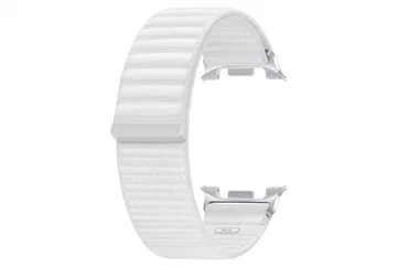 Origineel Samsung Galaxy Watch 8 Bandje Fabric (M/L) Wit