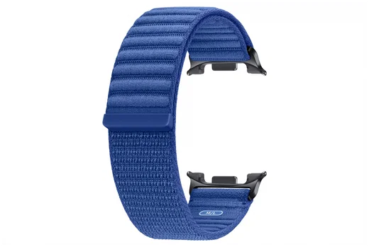 Origineel Samsung Galaxy Watch 8 Bandje Fabric (M/L) Blauw afbeelding 1