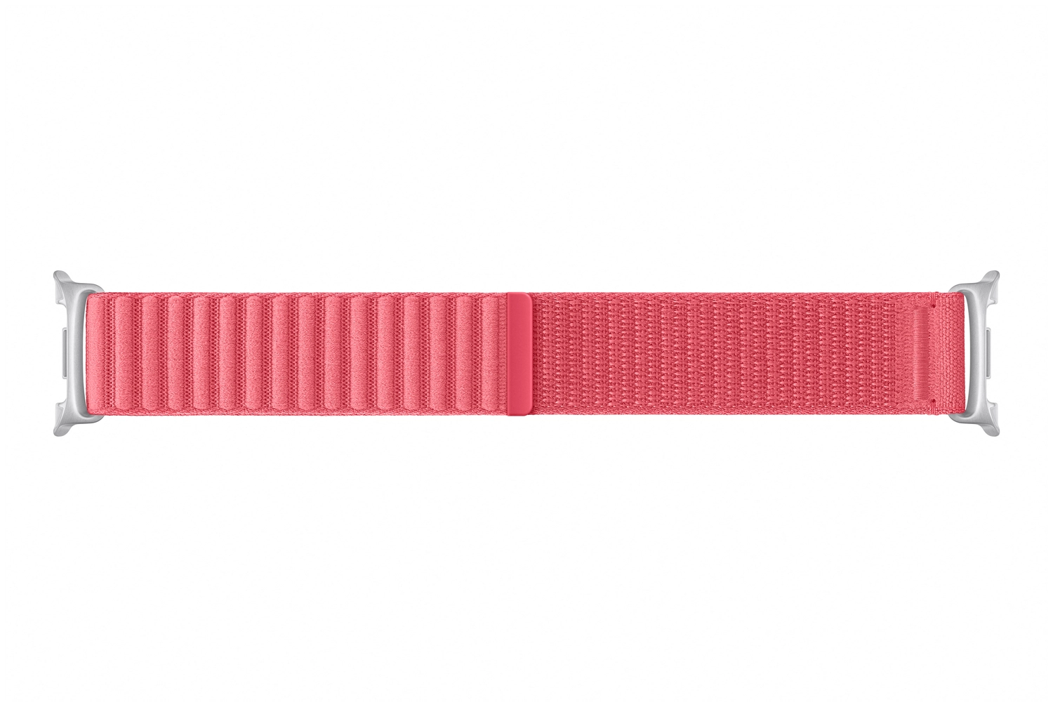 Origineel Samsung Galaxy Watch 8 Bandje Fabric (M/L) Rood afbeelding 2