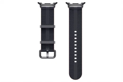 Origineel Samsung Galaxy Watch 8 Bandje - Athleisure Band - Graphite (S/M) afbeelding 2