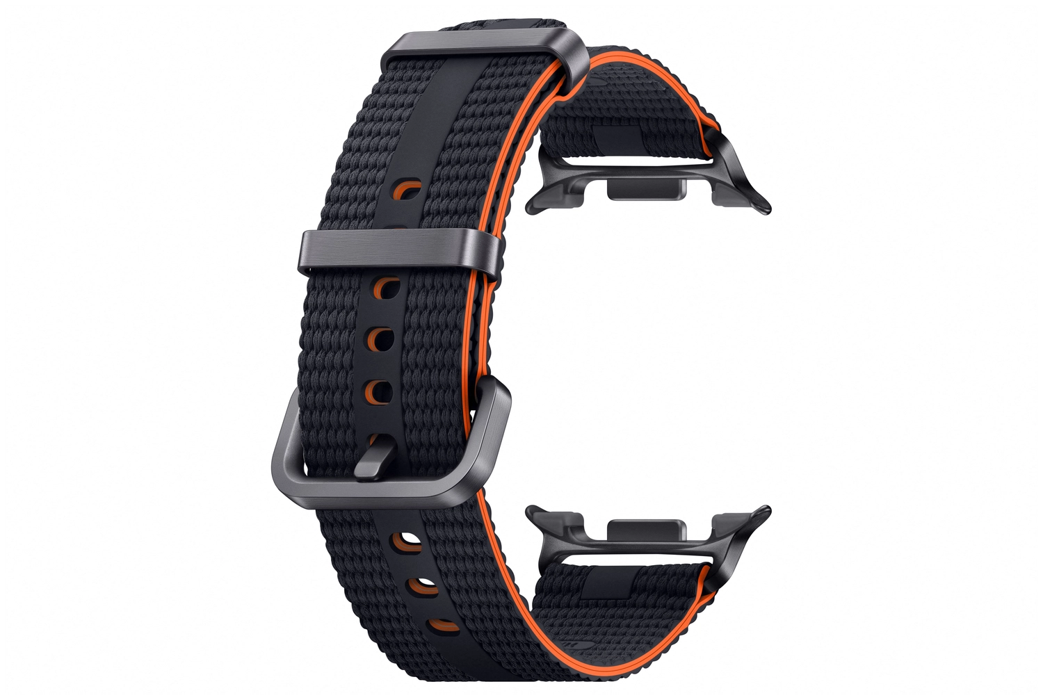 Origineel Samsung Galaxy Watch 8 Bandje - Athleisure Band - Graphite (S/M) afbeelding 1