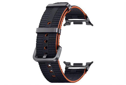 Origineel Samsung Galaxy Watch 8 Bandje - Athleisure Band - Graphite (S/M) afbeelding 1