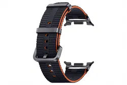 Origineel Samsung Galaxy Watch 8 Bandje - Athleisure Band - Graphite (S/M) afbeelding
