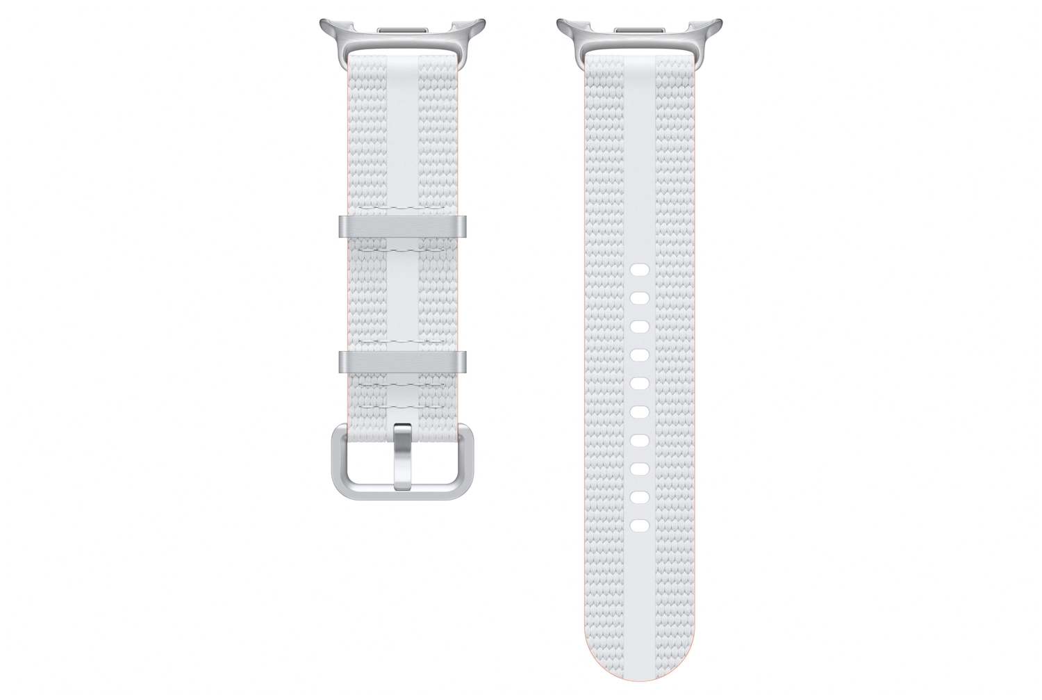 Origineel Samsung Galaxy Watch 8 Bandje - Athleisure Band - Wit (S/M) afbeelding 2