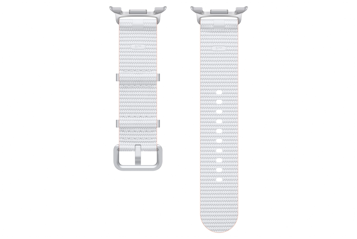 Origineel Samsung Galaxy Watch 8 Bandje - Athleisure Band - Wit (S/M) afbeelding 3