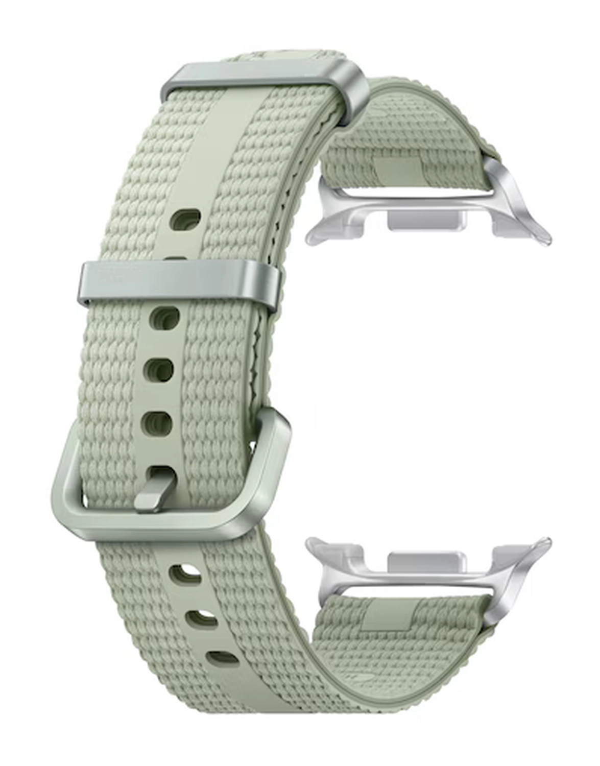 Origineel Samsung Galaxy Watch 8 Bandje - Athleisure Band - Matte Groen (S/M) afbeelding 2