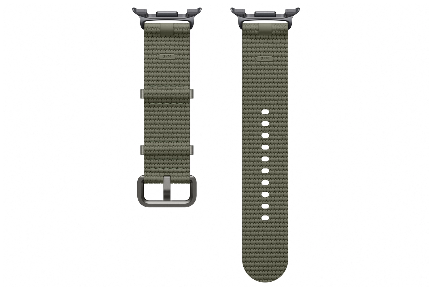 Origineel Samsung Galaxy Watch 8 Bandje - Athleisure Band - Groen (S/M) afbeelding 3