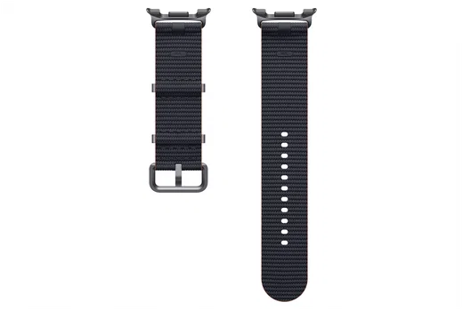 Origineel Samsung Galaxy Watch 8 Bandje - Athleisure Band - Graphite (M/L) afbeelding 3