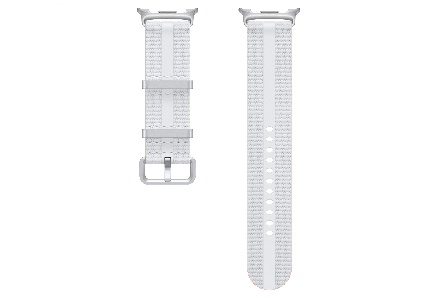 Origineel Samsung Galaxy Watch 8 Bandje - Athleisure Band - Wit (M/L) afbeelding 2