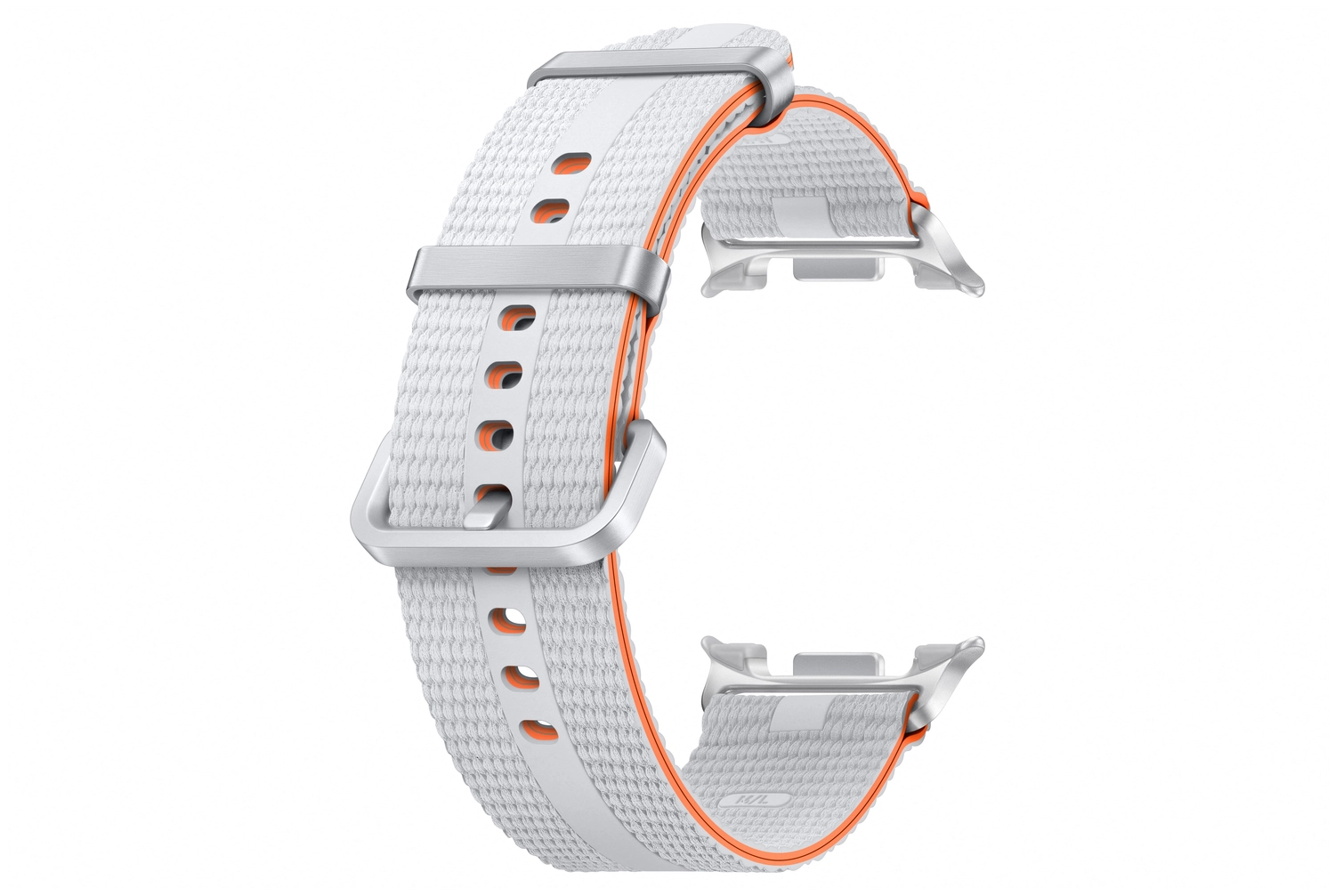 Origineel Samsung Galaxy Watch 8 Bandje - Athleisure Band - Wit (M/L) afbeelding 1