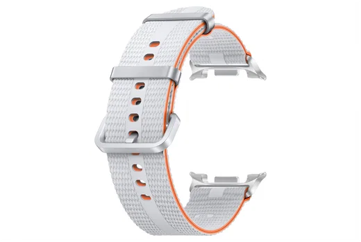 Origineel Samsung Galaxy Watch 8 Bandje - Athleisure Band - Wit (M/L) afbeelding 1