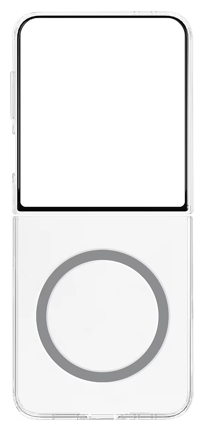 Origineel Samsung Galaxy Z Flip 7 Hoesje Clear Magnet Case Transparant afbeelding 1