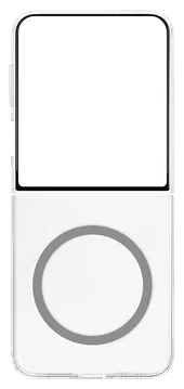 Origineel Samsung Galaxy Z Flip 7 Hoesje Clear Magnet Case Transparant