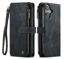 CaseMe C30 Apple iPhone 17 Hoesje Pasjeshouder Book Case Zwart