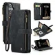 CaseMe C30 Apple iPhone 17 Hoesje Pasjeshouder Book Case Zwart afbeelding 2