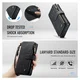 CaseMe C30 Apple iPhone 17 Hoesje Pasjeshouder Book Case Zwart afbeelding 6