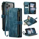 CaseMe C30 Apple iPhone 17 Pro Hoesje Pasjeshouder Book Case Blauw afbeelding 2