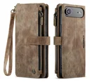 CaseMe C30 Apple iPhone Air Hoesje Pasjeshouder Book Case Bruin