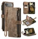CaseMe C30 Apple iPhone Air Hoesje Pasjeshouder Book Case Bruin afbeelding 2