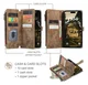 CaseMe C30 Apple iPhone Air Hoesje Pasjeshouder Book Case Bruin afbeelding 3