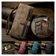 CaseMe C30 Apple iPhone Air Hoesje Pasjeshouder Book Case Bruin afbeelding 5