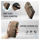 CaseMe C30 Apple iPhone Air Hoesje Pasjeshouder Book Case Bruin afbeelding 7